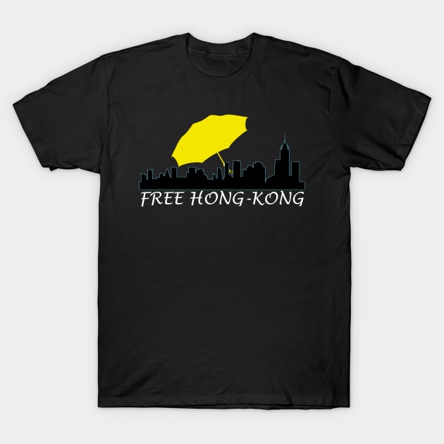 Stand With Hong Kong Pro Democracy Shirt T-Shirt by gdimido